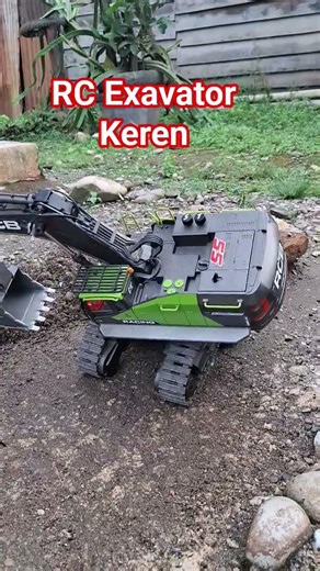 Rc exavator keren #hitachizaxisbelahjalan