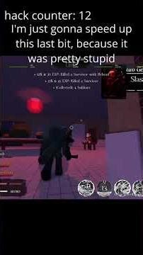 finding an actual hacker in my lobby #forsaken #roblox #robloxmemes #robloxedit #hacker #hack #hacks