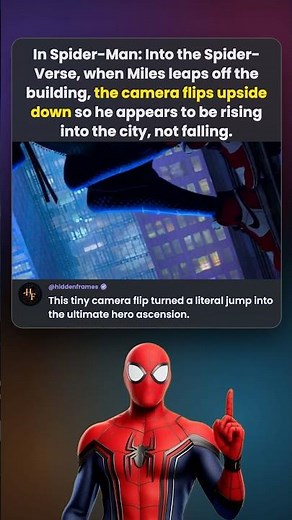 Miles Isn't Falling, He's Rising!🔥 SPIDER MAN INTO THE SPIDER VERSE