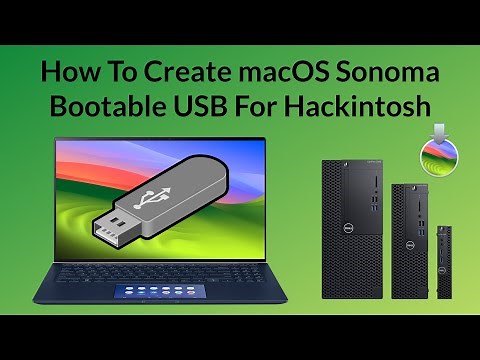 How To Create macOS Sonoma Bootable USB For Hackintosh