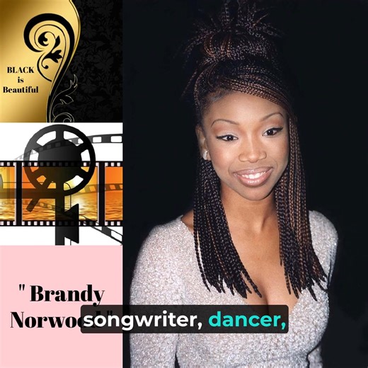 " BRANDY NORWOOD " Born into a musical family in McComb, Mississippi, Norwood was raised in Carson, California, beginning her career as a backing vocalist for teen groups. After signing with Atlantic Records in 1993, she released her self-titled debut album the following year, which sold six million copies worldwide. Norwood gained fame by starring in the UPN sitcom Moesha, and further recognition for her role in the television film Cinderella (1997) and the slasher film I Still Know What You Di