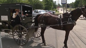 Este amish comenzó su propio servicio de 'Uber' en un carruaje