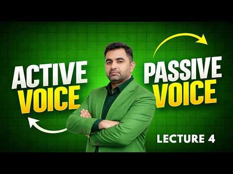 Passive Voice Special Cases | Direct Indirect Object | Imperative | Infinitive | Lecture 4