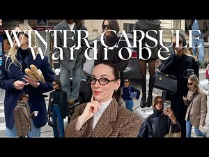 HOW TO BUILD A 10 PIECE CAPSULE WINTER WARDROBE | Classic highstreet basics & my wardrobe essentials