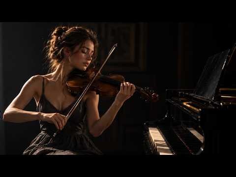 Dark Academia Violin & Piano — 4 Hours of Deep Melancholic Music for Study & Late Night Reflection