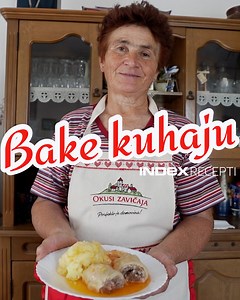 7K views · 4.8K reactions | Pogledajte kako se sarma i pita od jabuka rade u Brinju. Baka Jadranka pripremila nam je ručak iz snova.  | Index Recepti | Facebook