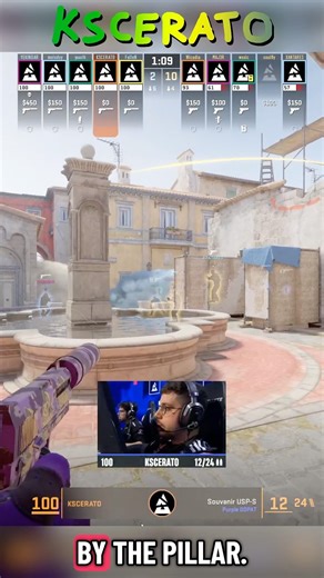 SUGRICAL one-taps from KSCERATO + enemy POV | Blast Open Rotterdam #cs2 #pro #tips #tricks #gaming