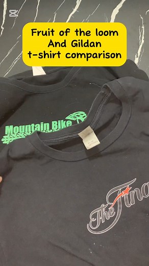 6K views · 39 reactions | Fruit of the loom and Gildan T-shirt comparison. #gildan #fruitoftheloom #tshirt #printing #tshirtprinting #DTF #Silkscreen #DTP #Vinyl #Wiew #follower #wiewiwsidelineboy #gfsmprintingshop | Wiewiw Sideline Boy | Facebook