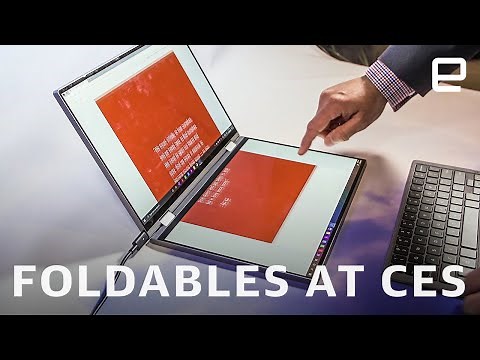Foldable PCs at CES 2020
