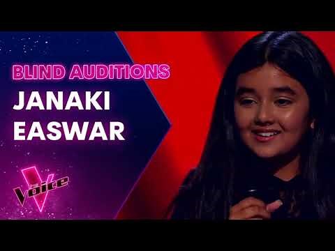 Janaki Easwar Lovely The Voice Australia 2021 Full Blind Audition