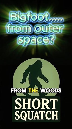 Alien Bigfoot? The Psychic Sasquatch Theory | Short Squatch #shortsquatch
