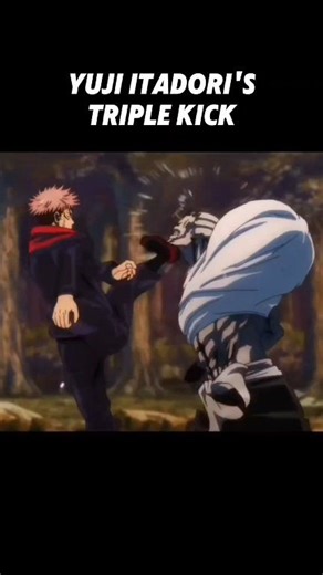 Yuji Itadori's Triple Kick Tutorial . #martialarts #taekwondo #anime #jujutsukaisen | Nate Smith