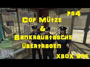 Gta 5 Online|Cop Mütze und Bankraub Tasche auf jedes Outfit|Patch 1.28/1.26