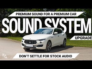 Maserati Levante Sound System Upgrade | Custom A-Pillar Audio Upgrade | Cambridge Car Audio