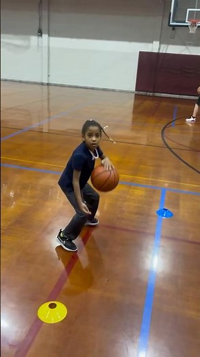 Perfect ball handling drill for a 6 year Old!!! #baskball #shorts #hoopers #bball #ballislife
