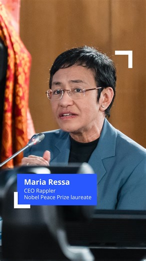 International Fund for Public Interest Media on Instagram: "⚠️ “Information integrity is the mother of all battles. Lose this and we lose everything.” Maria Ressa, journalist, Nobel Peace Prize Laureate and Co-Chair of the International Fund for Public Interest Media calls for urgent collective action to safeguard truth before it’s too late. ⁠ ⁠ 🎥 From IFPIM’s High-Level Conference on Information Integrity at the Paris Peace Forum 2025."