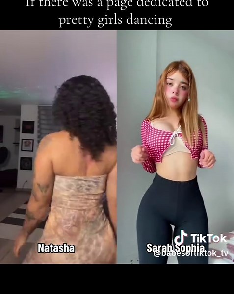 Trending TikTok Dance with Natasha and Sarah Sophia