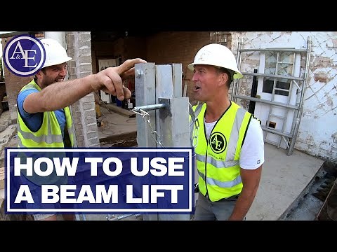 HOW TO USE A BEAM LIFT | DIY Series | Build with A&E