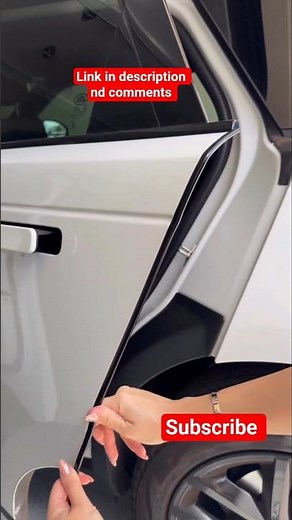 Car Door Edge Protector | Scratch & Dent Protection #shorts #shortsfeed #caraccessories #doorvisor