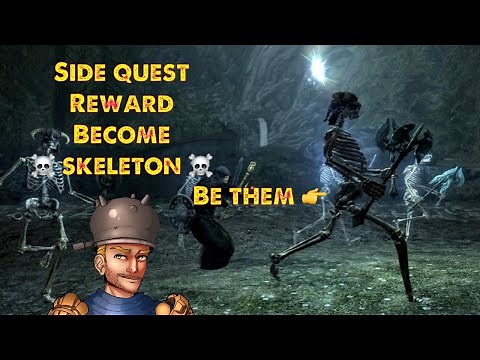 ESO Premier Side Quest Become Skeleton Polymorph (Look on outside as you feel on the inside)