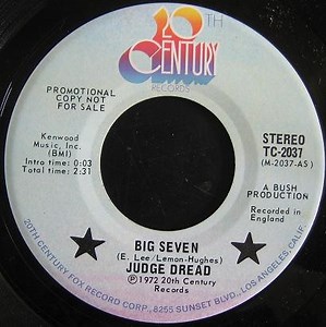 Judge Dread - Big Seven / Dread