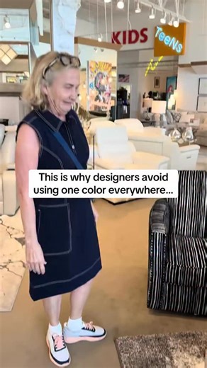 This is why designers avoid using one color everywhere… | The Gibbons Group