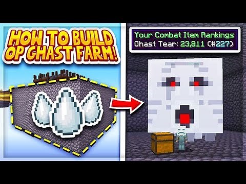 Hypixel Skyblock : BEST GHAST FARM DESIGN ON HYPIXEL SKYBLOCK l Minecraft Skyblock (22)