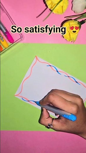 Aesthetic notes design 😳✨So satisfying to watch this 💖Would you try this? 👀 #backtoschool #study