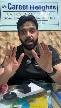 📚 How to Start CA Foundation with Class 11th & 12th?