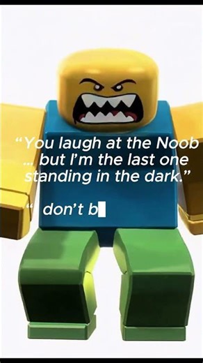 😱 Roblox Noob Horror Quotes | Creepy & Scary Short #Shorts