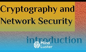 Mind Luster - Learn Cryptography and Network Security introduction CNS in Telugu