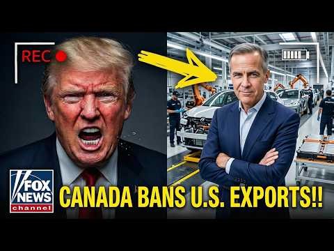 BREAKING: Canada’s Shocking Export Ban Destroys US Electric Vehicle Sector — Trump Initiates Revenge