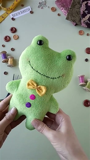 Just a Little Frog I Sewed 🐸✨