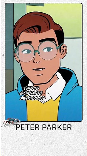 Meet Peter Parker. 🕷️