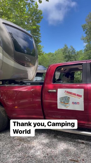 Because of our friends who became family to us at Camping World, we were able to give our dogs a comfy traveling home for the last two years. The fifth wheel we were able to use became the Big Barking Biscuit Buggy. And we loved it. #rvlife #rvwithdogs | 2 Traveling Dogs