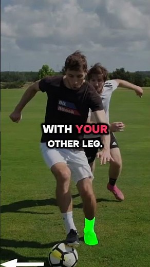 Learn Neymar’s Famous "Roll Chop" Skill To Beat Defenders! ⚽🇧🇷⚡ #shorts #football #soccer #neymar