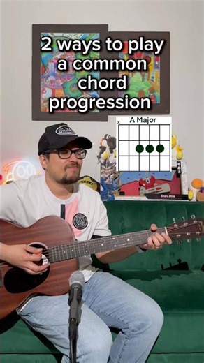 Common guitar chord progression