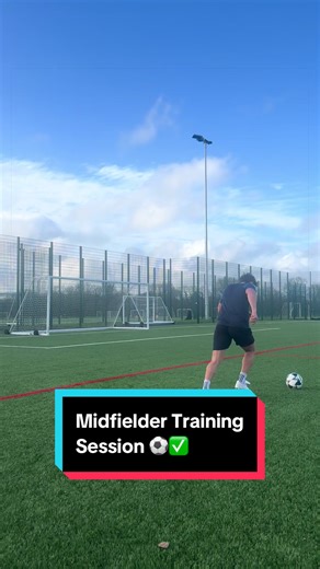 Individual Training Sessionf For Midfielders⚽️✅ #midfielders #footballtraining #soccerdrills #footballer #futbol
