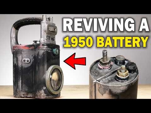 Restoring a 1950 Swedish Switch Lantern with a NiFe Battery