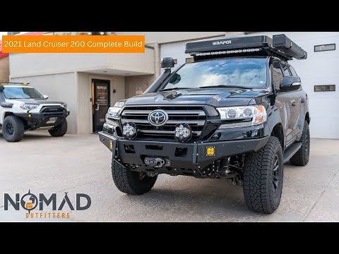 Land Cruiser 200 Fully Equipped Overland Build by Nomad Outfitters