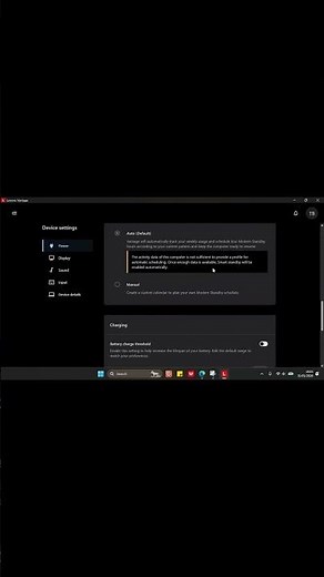 Setting Up Battery Treshold Lenovo Vantage 2026