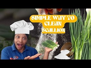 Tip: A Simple Way To Clean Your Scallions With Dalian Salmon