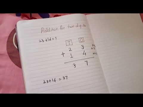 Addition for two digit number