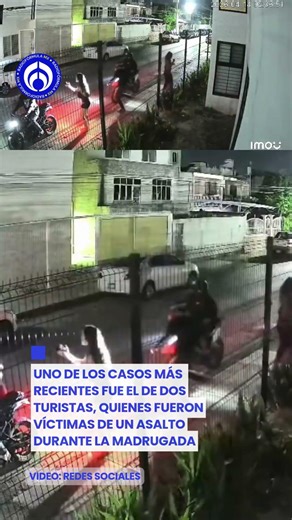 ⚠️ Turistas atacados en Cancún: crece la inseguridad en la zona