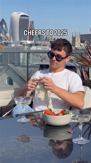 Tom Daley on Instagram: "HELLO 2026 🥂✨"