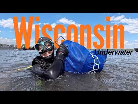 Scuba Diving for Trash or Treasure in Wisconsin's Pewaukee Lake