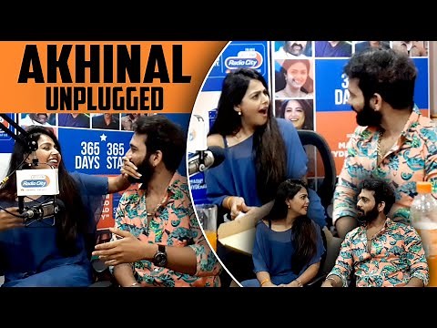 Akhinal Unplugged with RJ Shiv || Monal Gajjar || Akhil Saarthak || Radio City Hyderabad