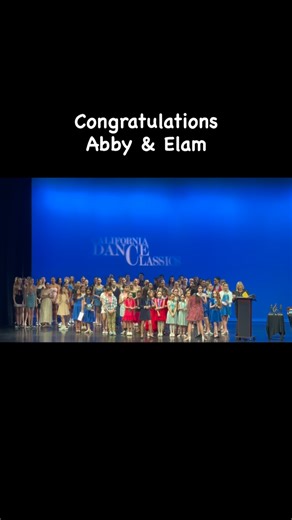 Ballet Arte on Instagram: "Congratulations to our students Abby and Elam! 🥇Classical Ballet - Duo, Trio 11-12 Year old We’re so proud of you both! #ballet #dancers #competition #gold #solanabeach"