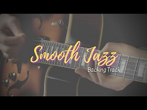 Uplifting Smooth Jazz Guitar Backing Track in Dm | Jam Track