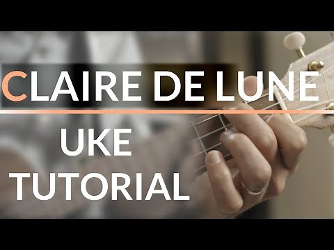 Claire de Lune - Debussy | Ukulele Tutorial with TABS
